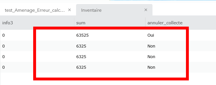 error calculate reapeat
